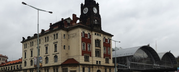 prague main station outside